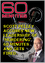 CBS News fired longtime ''60 Minutes'' correspondent Scott Pelley  after he reportedly said Editor-in-Chief Bari Weiss was ''murdering the show'' and accused its new producer of having ''slender qualifications'' for the job. Pelley, 68, criticized management during a fiery staff meeting with Nick Bilton, the program's new executive producer. Bilton, a journalist and filmmaker with no broadcast news experience, accused Pelley of ambushing him in his first meeting with the staff.